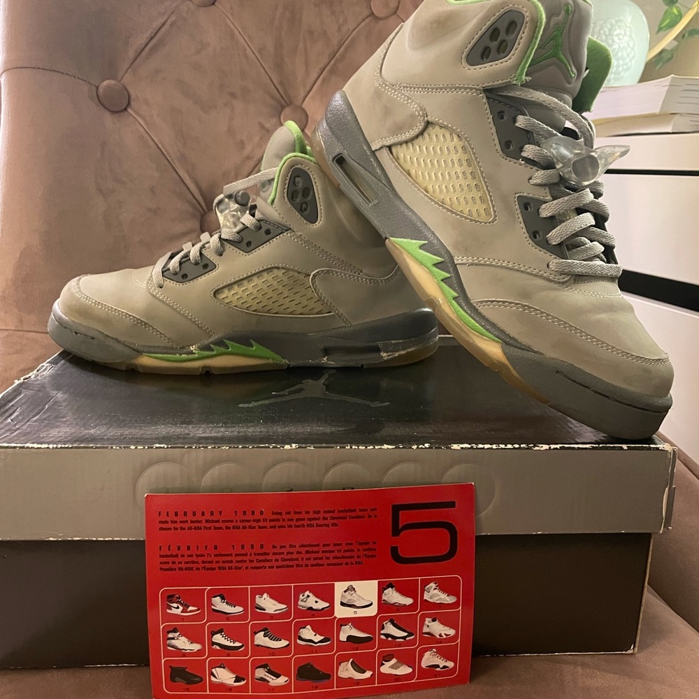 Jordan 5s Greenbeans
